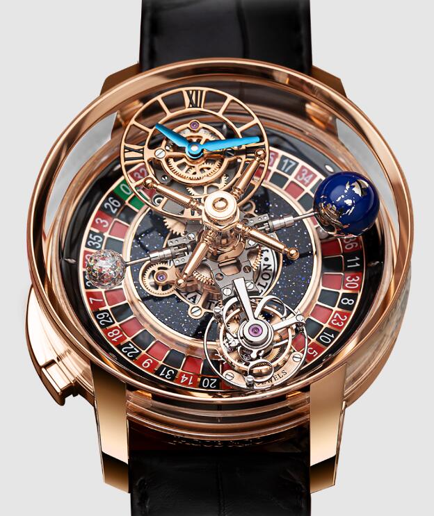 Review Jacob & Co ASTRONOMIA CASINO AT160.40.AB.AB.B Replica watch